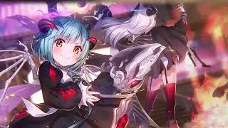 【ヘブバン】スコアタ#88スカルフェザー【覚醒】 難易度27-35(2週目・貫通パ・E) 112.5万【無凸SS6体】【ヘブンバーンズレッド】
