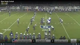 Staunton vs Waynesboro Play #3