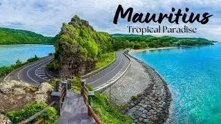Mauritius Beach And Resorts Scenic Travel View With Peaceful Music