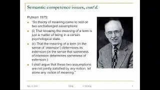 Lexical Semantics in Formal Semantics: History and Challenges [ FJelinekSeries #52 ]