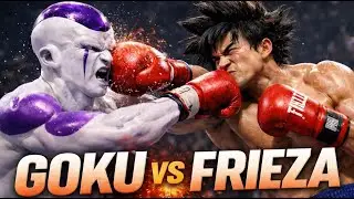 Боксерский поединок Гоку против Фризы | Реалистичный кинематографический Dragon Ball