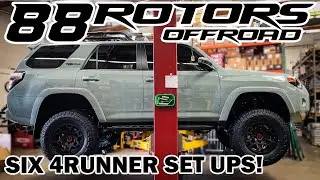 Toyota 4Runner Suspension Lift on Eibach Pro Truck Stage 2R Lift with SPC UCA