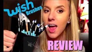 WISH 32 Piece Make Up Brush Set | Vander Brushes | REVIEW