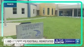 Football resumes at Land O' Lakes High following locker room fight, coaches' suspension