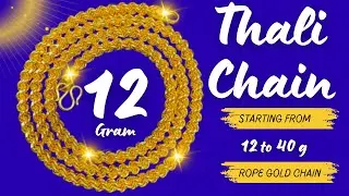 10 gram gold chain || Thalichain || Gold Thalichain ||Rope Thalikodi|| Gold Pustalthadu ||thalimala