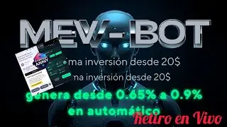 Retiro en Vivo de MEV - BOT pagando s&uacute;per r&aacute;pido 