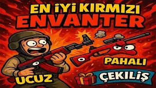 🎁 ÇEKİLİŞ! CS 2 EN İYİ KIRMIZI ENVANTER – Hem Ucuz Hem Pahalı Skinler!