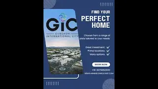 GIC GURGAON INTERNATIONAL CITY : M3M & SMARTWORLD : DRONE SHOOT BY HIMANI CONSULTANT 8375852000