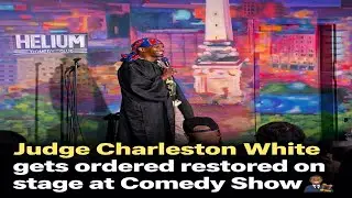 Judge Charleston White gets ordered restored on stage at Comedy Show 👨🏾&zwj;⚖️#charlestonwhite 