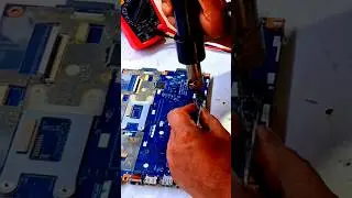 How To Remove Sound Ic 😯 #shorts #repair #motherboard