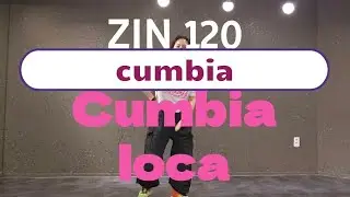 Cumbia loca | 1on1 | ZIN 120 | cumbia | Chiqui Lucky| Joy's Zumba class