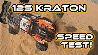 12-секундный Kraton &mdash; тест скорости! Max 5 G2 800kv