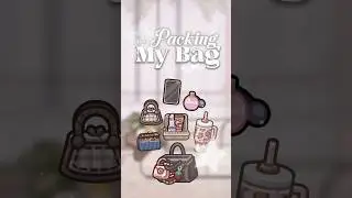 𝜗ৎ ₊˚ Asmr Packing My Bag ⋆˚꩜｡