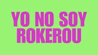 Tommy Blanco, Vei Habache - YO NO SOY ROKEROU (Visualizer)