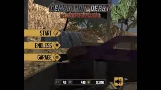 Demolition Derby Crash Racing Menu Video