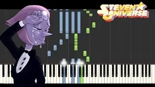 Steven Universe - It's Over Isn't It (Piano Tutorial) [Synthesia]