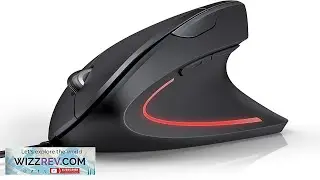 TECKNET Wired Mouse 6400 DPI Ergonomic Mouse 6 Buttons Silent Mice 4