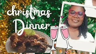 Christmas dinner with my family 