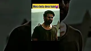 DEVA MERA BETA😈 | Salaar X Edit Prabhas attitude😤 | Edit | #trending #prabhas