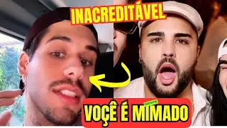 ESC&Acirc;NDALO! Z&Eacute; FELIPE PERDEU A CABE&Ccedil;A COM LUCAS GUEDEZ NA FESTA DO  JOS&Eacute; LEONARDO -HISTORIA