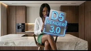 TUTORIAL D5 RENDER 3.0 COMPLETO E COM INTELIG&Ecirc;NCIA ARTIFICIAL PARA ARCHVIZ 3D #archviz