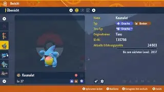 Shiny Kaumalat in Pokemon Karmesin