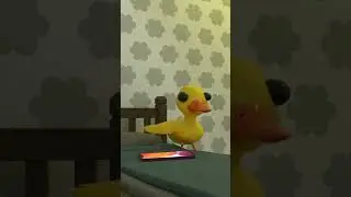 Almost got caught 😩 #meme #babyduck #humor
