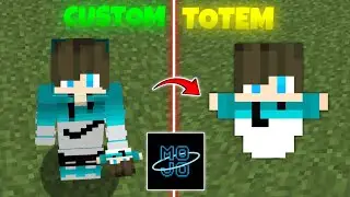 Custom Totem Mojo Launcher 🤯 | Custom Totem Skin Minecraft Java Edition