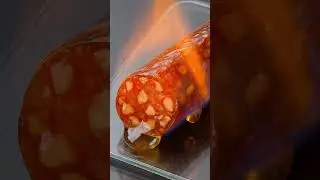 Sausage roasting by AI #shorts