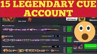 😘 || 15 legendary cue account || 🤗