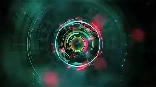 Technology Background Template 1080 Copyright free  Intro template Full HD with sound Free video