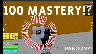 I rolled a Random Fruit and Had To Get 100 MASTERY😱