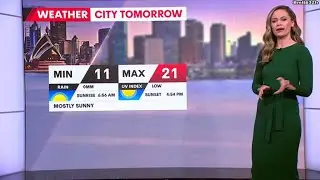 Seven News Sydney &ndash; 10.25pm Weather Update (12.6.2023)