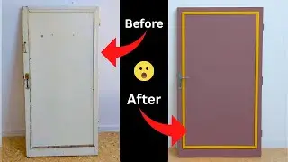 How to Restore an Old Wooden Door | DIY Door Repair & Make It Look New