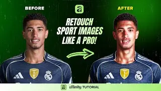 Retouch Sports Images Like a Pro in Affinity!