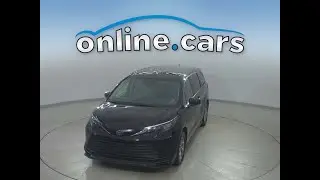 A60378HA Used 2024 Toyota Sienna Black Van Test Drive, Review, For Sale