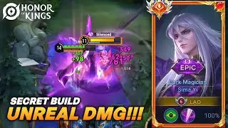 SECRET BUILD SIMA YI UNREAL DAMAGE - HONOR OF KINGS