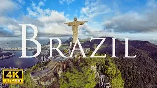 BRAZIL 4K VIDEO &bull; Relaxing Music With Stunning Beautiful Nature | 4K Video Ultra HD