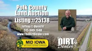 LAND AUCTION:  POLK COUNTY IOWA, 93 ACRES M/L