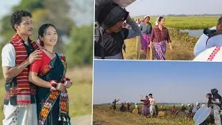 New Mising Music Video shoot 🤩 Behind the scenes 🫣💥/ Nekung Oying
