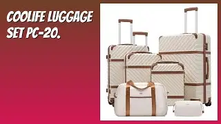 REVIEW (2026): Coolife Luggage Set PC-20. Features