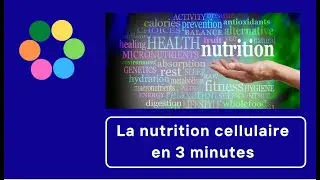 La nutrition cellulaire en 3 minutes