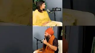 Waheguru Simran ਨਾਲ Meditation | Yogi Amandeep Singh on Breath & Mind | Harman Sekhon #punjabishorts