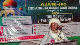 The Role of the Mosque in Building the ideal Muslim by Sheikh DhikrullahShafi'i