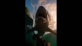 Hero Mom Cat vs Shark &ndash; Kitten Saved!