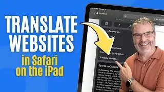 Хотите читать иностранные сайты? Узнайте, как переводить сайты на iPad!
