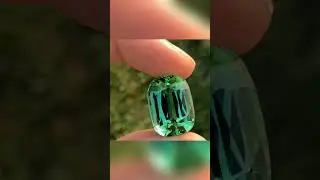 #shorts princes cut green diamond || tourmaline || real gems real stone May 21, 2023