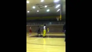 Corey Ross dunking
