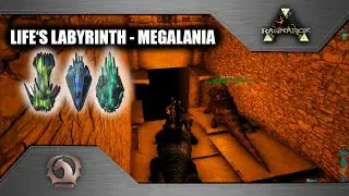 Ark Survival Evolved - Life's Labyrinth with Megalania