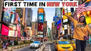 NEW YORK Travel Vlog | Time Square | Empire State| NYC Iconic Places, City Life & Vibes- USA 🇺🇸
